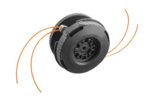 Reel Easy+ 2-in-1 Pivoting Fixed Line and Bladed Head For Bump Feed Trimmers