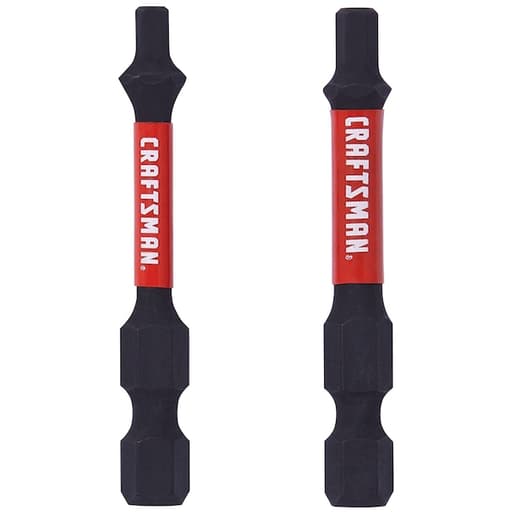 Impact Rated 2-In. Hex Screwdriving Bits