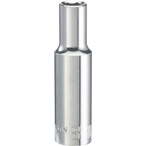 3/8-in Drive 8mm 6 Point Deep Socket