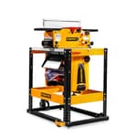 UT1012C 13 Inch Benchtop Thickness Planer, 6 Inch Benchtop Jointer with Flip Top Tool Stand
