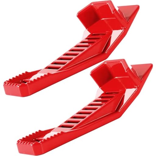 (2-Pack) Calvana XL Drywall Lift & Sheetrock Kicker Multi-Tool Set with Built-In Drywall Rasp Tool & Bottle Opener, Ideal for Wall Panels & Door Installation, XL Size Drywall Tools