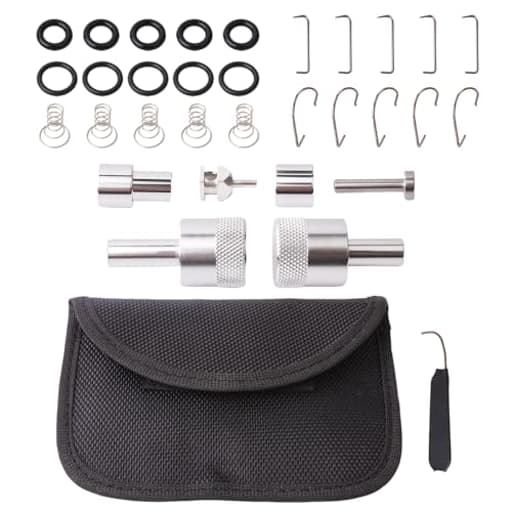 Fuel Check Valve Repair Tools Rebuild Kit Installation Tool MC400 & Fuel Tool Kit MC300 Compatible With Harley Davidson EFI Fuel System Fit For Harley Davidson 2001-2025 Models Replaces MC-400 MC-300