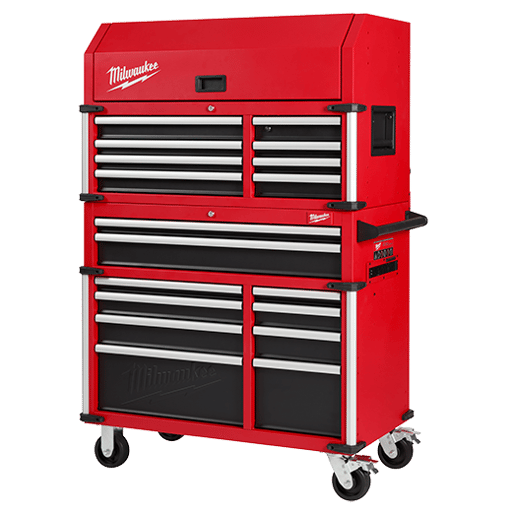 41" High Capacity Industrial 18-Drawer Steel Storage Chest & Cabinet