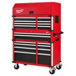 41" High Capacity Industrial 18-Drawer Steel Storage Chest & Cabinet