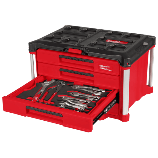 64pc. Hand Tool Set with PACKOUT™ 4-Drawer Tool Box