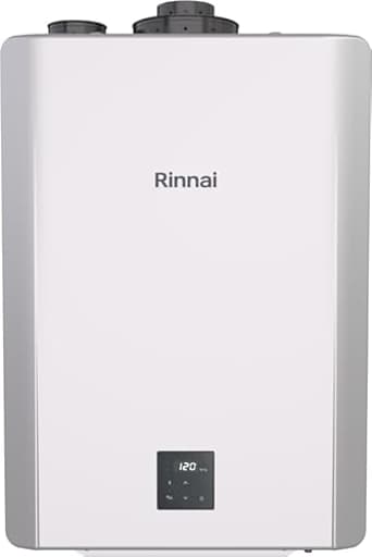 NEW Rinnai RX199iN Condensing Smart Sense Natural Gas or Propane Tankless Water Heater, Indoor or Outdoor Water Heater, Up to 11.1 GPM, 199,000 BTU
