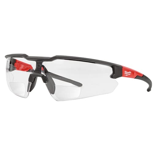 Safety Glasses - +3.00 Magnified Clear Anti-Scratch Lenses