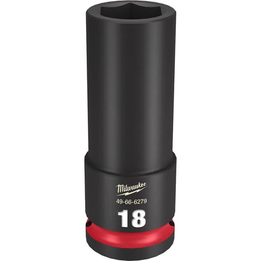 Impact Duty 1/2" Drive 18mm Deep 6 Point Socket