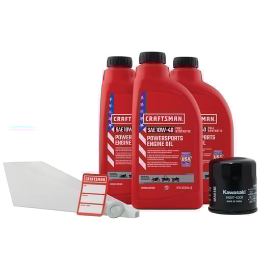 10W-40 Full Synthetic Oil Change Kit