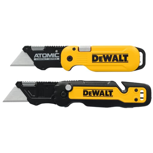 Atomic and Push and Flip Folding Utility Knives (2-Pack)