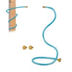 Standing Misters for Outside Patio, Outdoor Hose Misting Cooling System, Water Mister Hose Attachment for Garden, Bird Bath, Tanning, Portable Mist Sprinkler for Plants, Umbrella, Backyard, Dogs