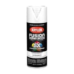 Fusion All-In-One Adhesive Spray Paint for Indoor/Outdoor Use, 12 oz, White