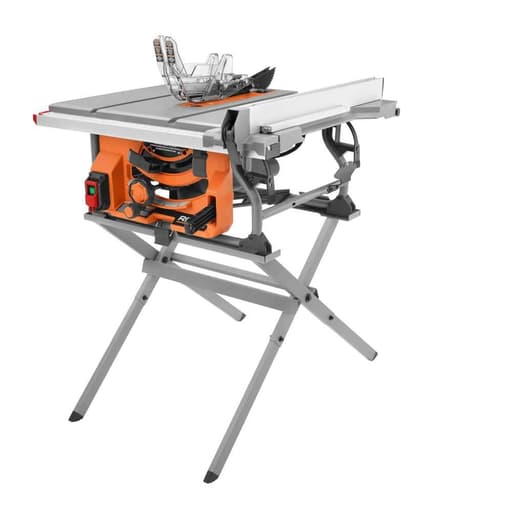 10-inch Table Saw with Folding Stand