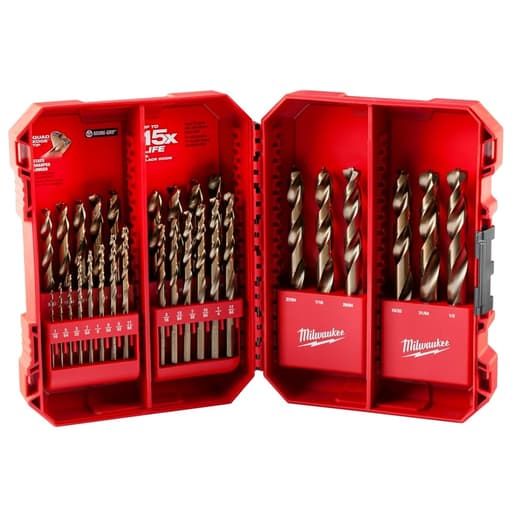 Cobalt Drill Bit Set - 29PC