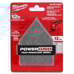 80 Grit Mesh Sanding Sheets for M12 FUEL Orbital Detail Sander 12-Pack