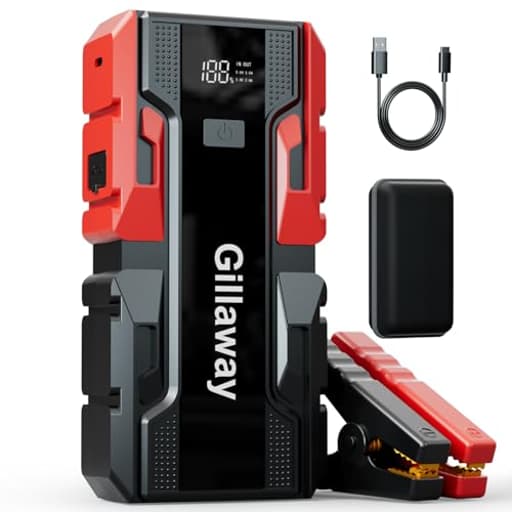 001B 3000A Car Jump Starter Battery Pack (up to 9.0L Gas and 7.0L Diesel Engine), 12V Car Battery Charger, Jump Box with USB 3.0 Power Bank