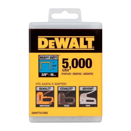 Heavy Duty 3/8 in. Crown Staples