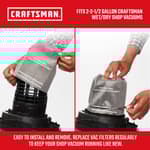 Wet/Dry Vac Filter Bags