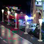 15 City Street Light DIY LED Lighting Kit (10 in 1 USB Power Supply) Small Particle Building Block Lamp Compatible with Lego Building Blocks 2039 11062