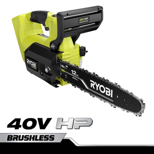 40V HP Brushless 12" Top Handle Chainsaw