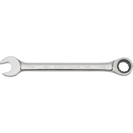 7/8-in 72 Tooth 12 Point SAE Ratcheting Wrench