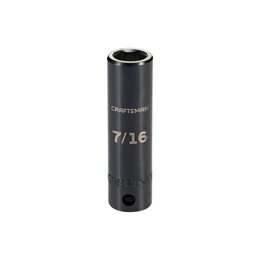 3/8-in Drive 7/16-in SAE Deep Impact Socket
