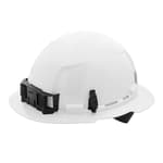 Full Brim Hard Hat with 4pt Ratcheting Suspension
