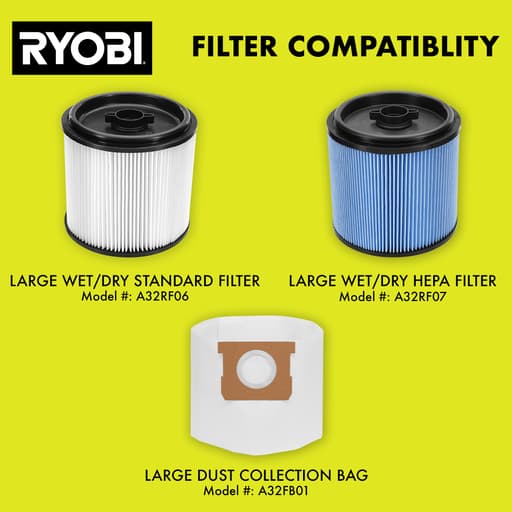 40V 10 Gallon Wet/Dry Vacuum