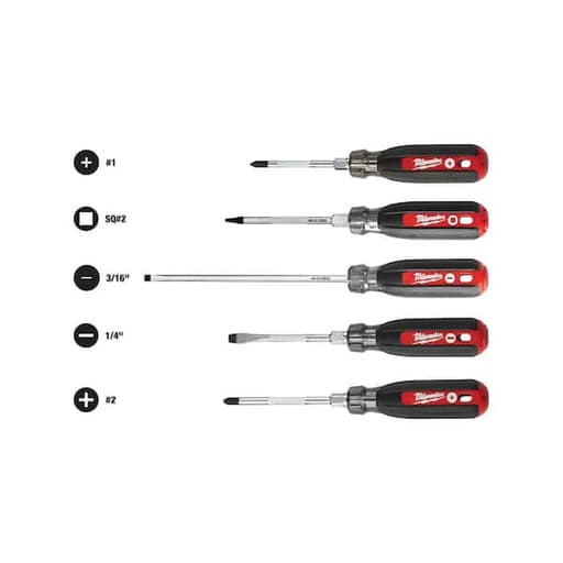 Cushion Grip Screwdriver Set