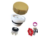 ASSE 1019-A Outdoor Faucet Repair Kit with Teflon Tape, Vacuum Breaker Replacement Kit Anti-Siphon Frost-Free Hose Bib Sillcock Valve Replacement（1 Pack）
