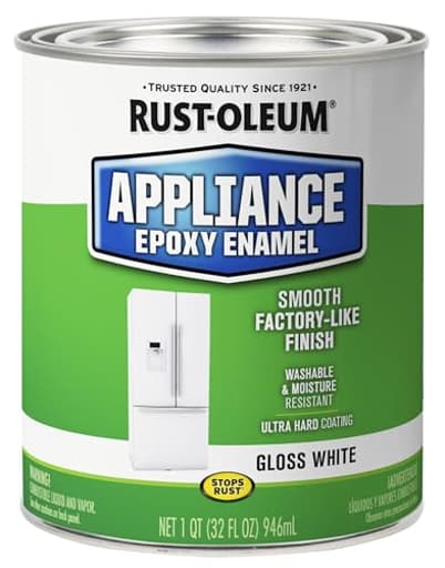 241168 Specialty Appliance Epoxy Paint, Quart, Gloss White 32 Fl Oz