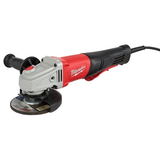 11 Amp 4-1/2” / 5” Braking Small Angle Grinder Paddle No-lock