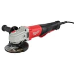 11 Amp 4-1/2” / 5” Braking Small Angle Grinder Paddle No-lock