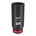 Impact Duty 3/8" Drive 3/4" Deep 6 Point Socket