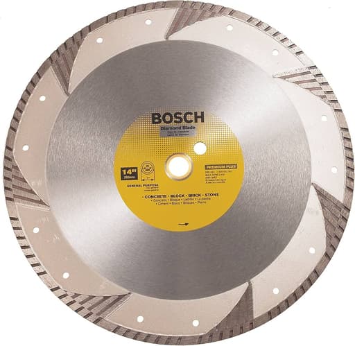 14 In. Premium Plus Turbo Rim Diamond Blade for Smooth Cuts