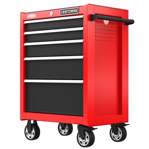 26 In. 5-Drawer Rolling Tool Cabinet