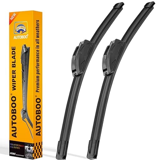 26" and 18" Windshield Wipers Blades (Pack Of 2),OEM Quality Premium All-Seasons Wiper blades,Stable and Quiet Armor wiper blades