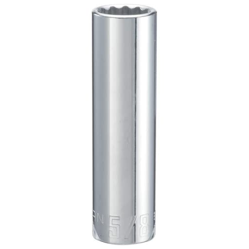 1/2-in Drive 5/8-in 12 Point SAE Deep Socket