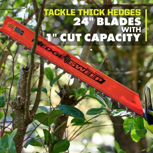 40V 24" Hedge Trimmer