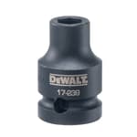 1/2 in drive 6‑point impact socket (9 mm)