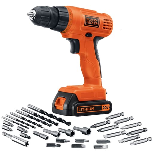 20V MAX POWERCONNECT Cordless Drill/Driver, 30-piece kit