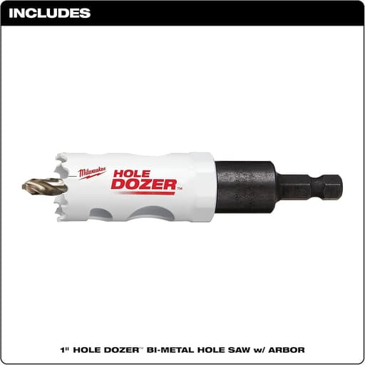 1" Hole Dozer Bi-Metal Hole Saw
