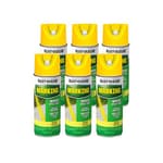 1997830 Specialty Marking Spray Paint, 11 oz, Bright Yellow, 6 Pack