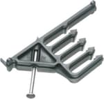 CS14-25 Nail-On Cable Spacer, Holds up to Eight 14/2 Cables on Stud, Non-Metallic, 25-Pack