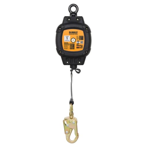 20 ft web anchor-mounted self-retracting lifeline