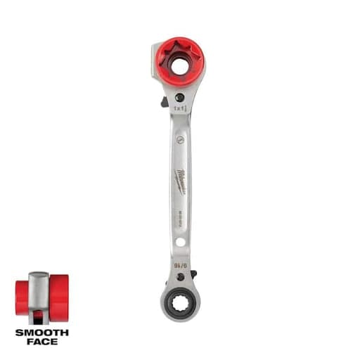 Lineman’s 5-in-1 Ratcheting Wrench
