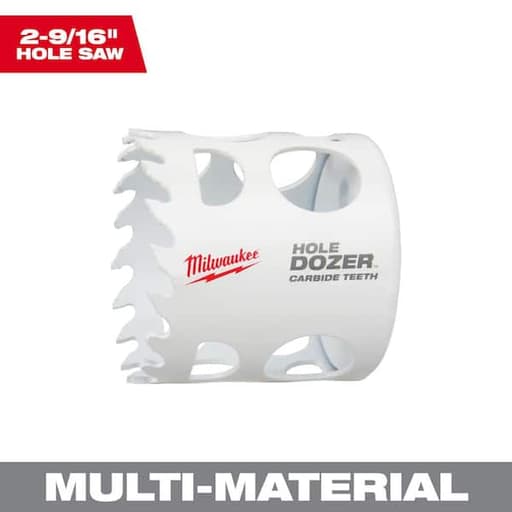 2-9/16" HOLE DOZER™ with Carbide Teeth Hole Saw