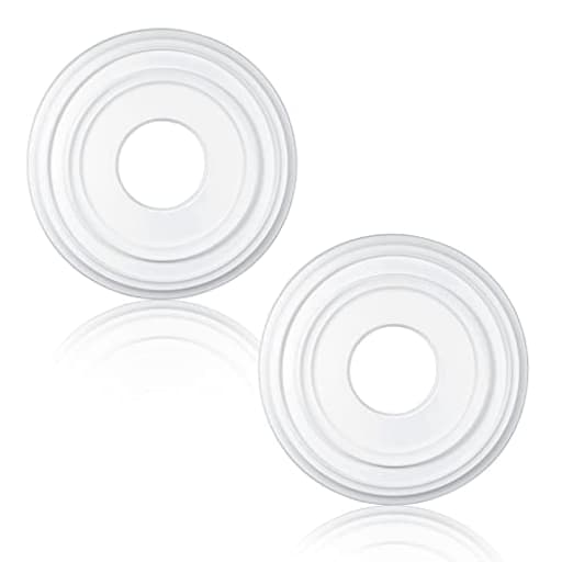 2 Pieces Lighting PU Ceiling Medallion Ceiling Fan Cover Plate Medallion for Home Light Fixtures Trim, 12 Inch Od x 3.5 Inch ID