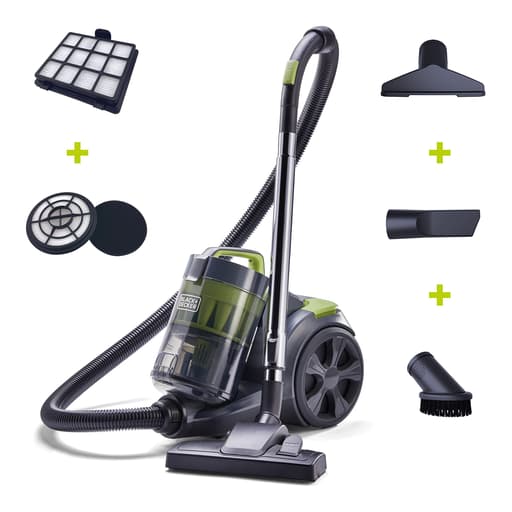Bagless Multi-Cyclonic Canister Vacuum