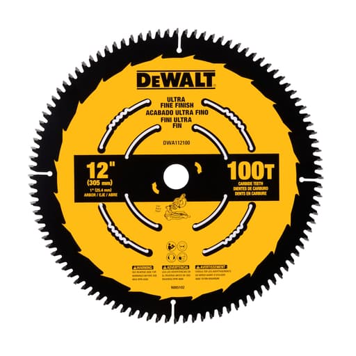 12 in. 100T Ultra Fine Finish Saw Blade